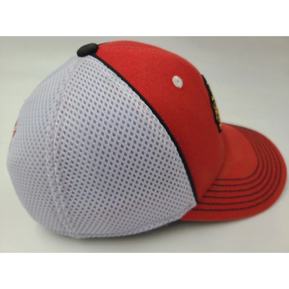 Youth Chicago Blackhawks Mesh Trucker Snapback Hat Cap Boys NHL Hockey Red White